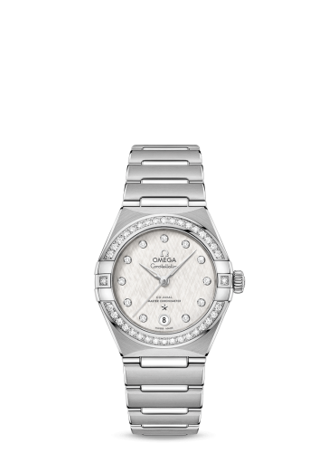 Omega Constellation Manhattan 29 Co-Axial Master Chronometer Stainless Steel / Silk Diamond / Diamond